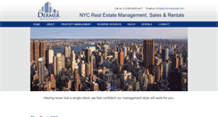 Desktop Screenshot of dermerrealestate.com